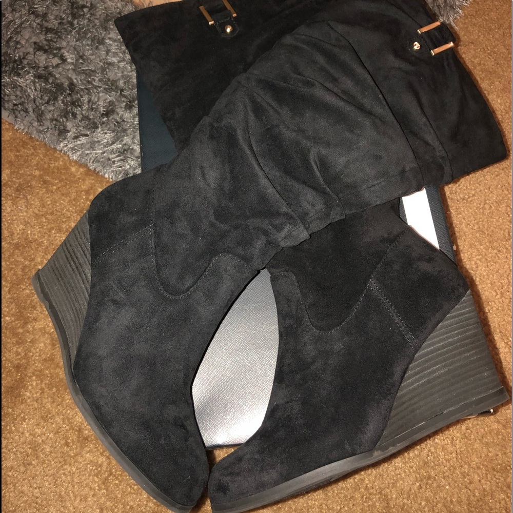 Suede Boots